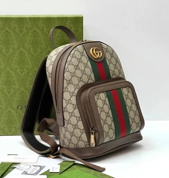 Рюкзак Gucci Ophidia бежевый