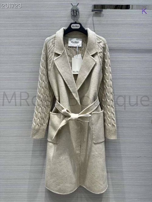 Пальто халат Max Mara из кашемира и шерсти