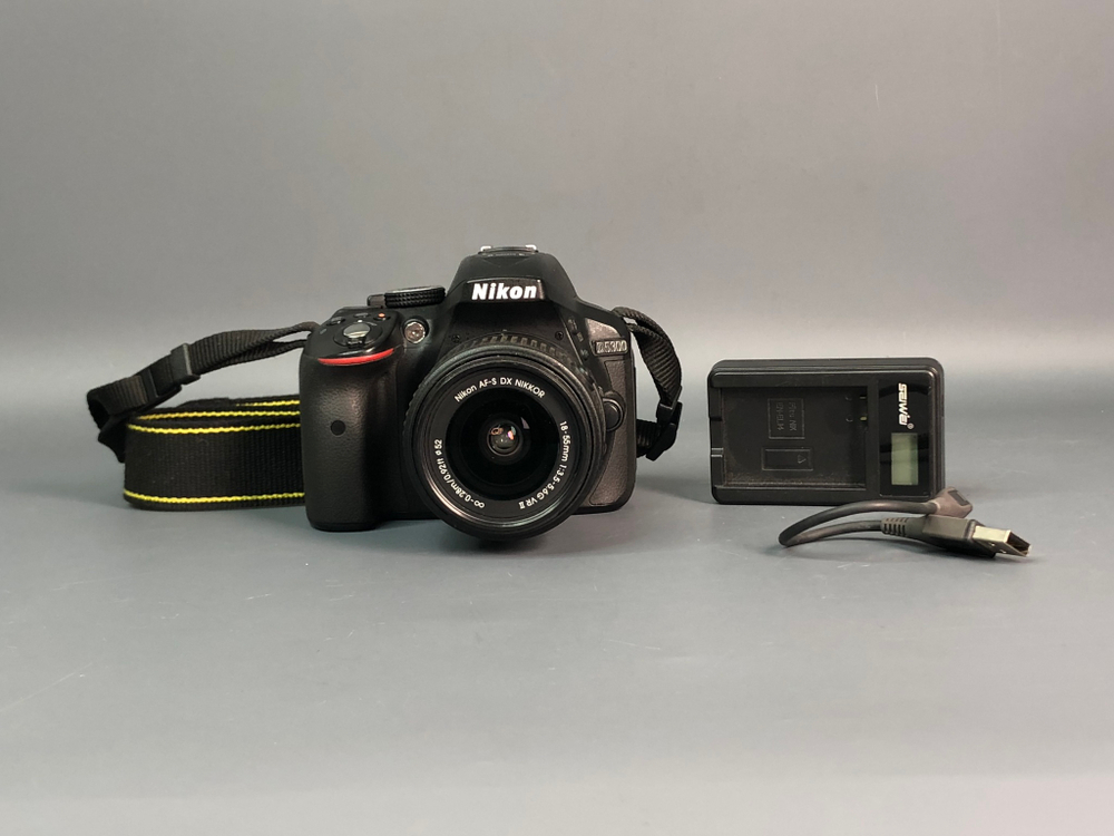 Nikon D5300 + 18-55mm 3.5-5.6GII VR 11.000 кадров