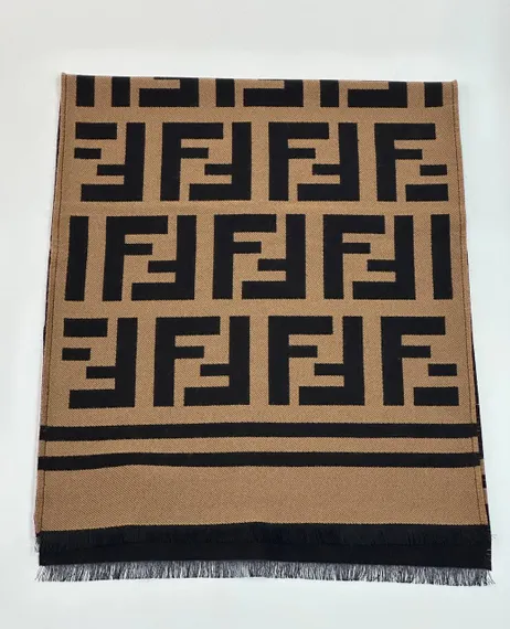 Шарф Fendi кашемировый FF