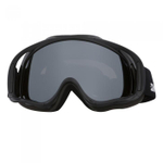 Очки снегоходные CKX FALCON с двойной линзой, зеркальный серый, чёрная оправа