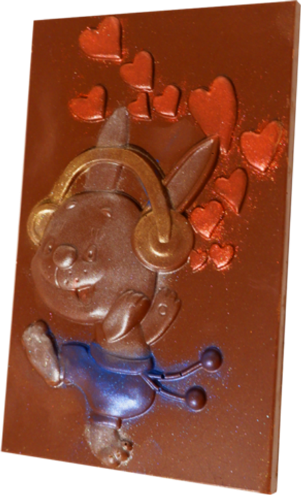 "Зайка в наушниках" 120гр