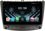Магнитола для Lexus IS250 XE20 2005-2013 (ШГУ монохром) - FarCar DX10-9699 монитор 10" IPS на Android 13, 4+64Гб, CarPlay