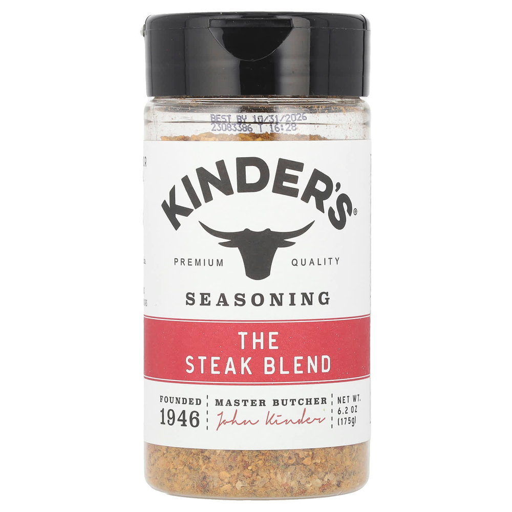 KINDER'S, Приправа, смесь для стейков, 175 г (6,2 унции)
