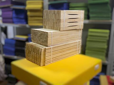 Рамка 435*300 (сосна) Дадан с отверстиями и пропилом