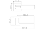 Ручка ADDENBAU GRACE S-549 BLACK