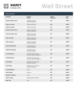 Дизайнерские обои Wall Street Birdly