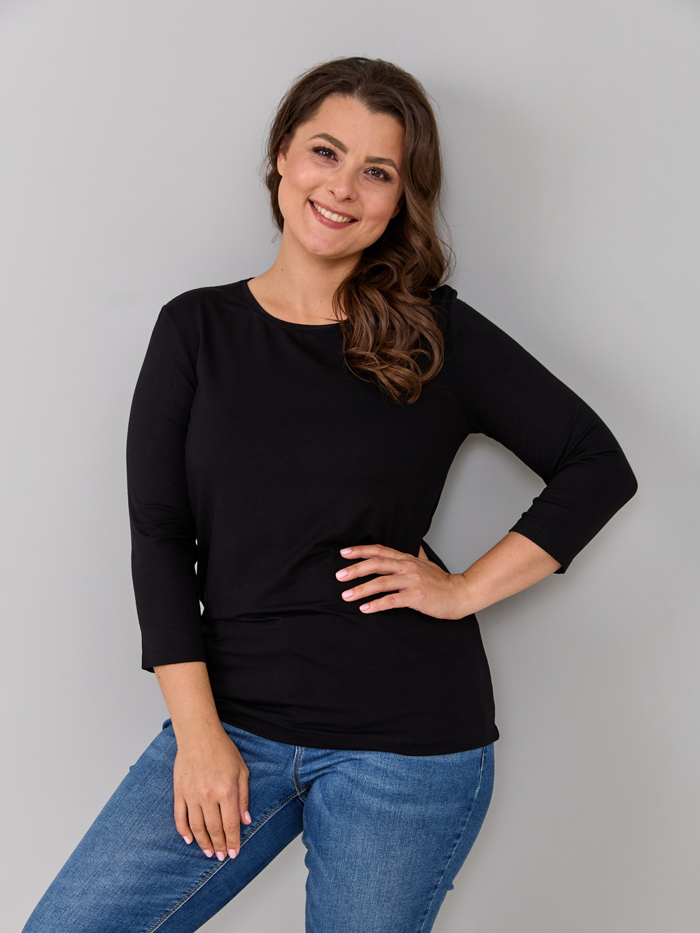 Лонгслив ЛНв-306/черный