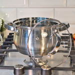 Набор кастрюль 3 предмета (2,1л, 2,9л, 3,9л) нерж, 9-ти шаговое дно