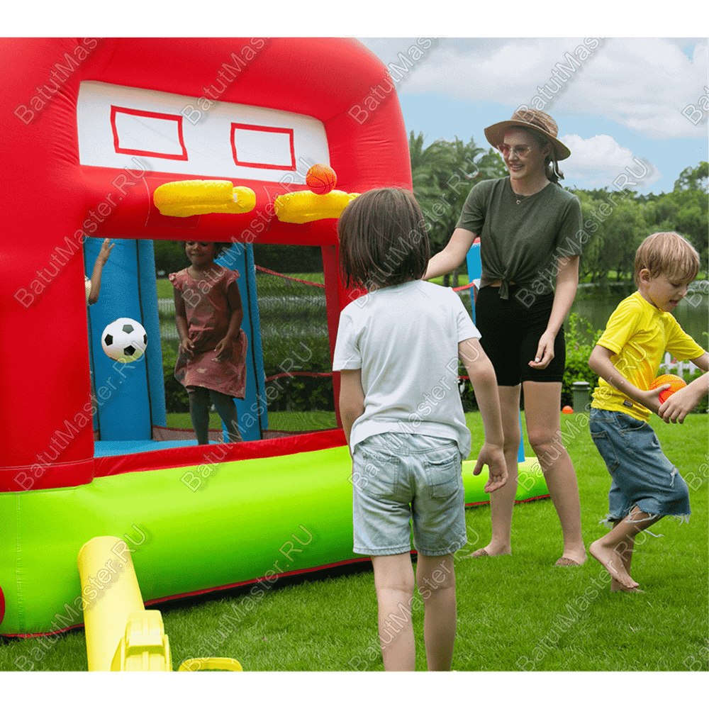 Домашний батут "Активный ребенок" 4,6*2,9*2,1 м