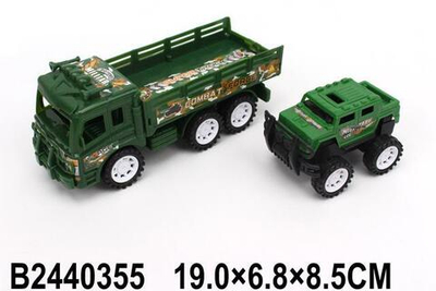 Машина Военная ин. 19см, пакет K98-A8