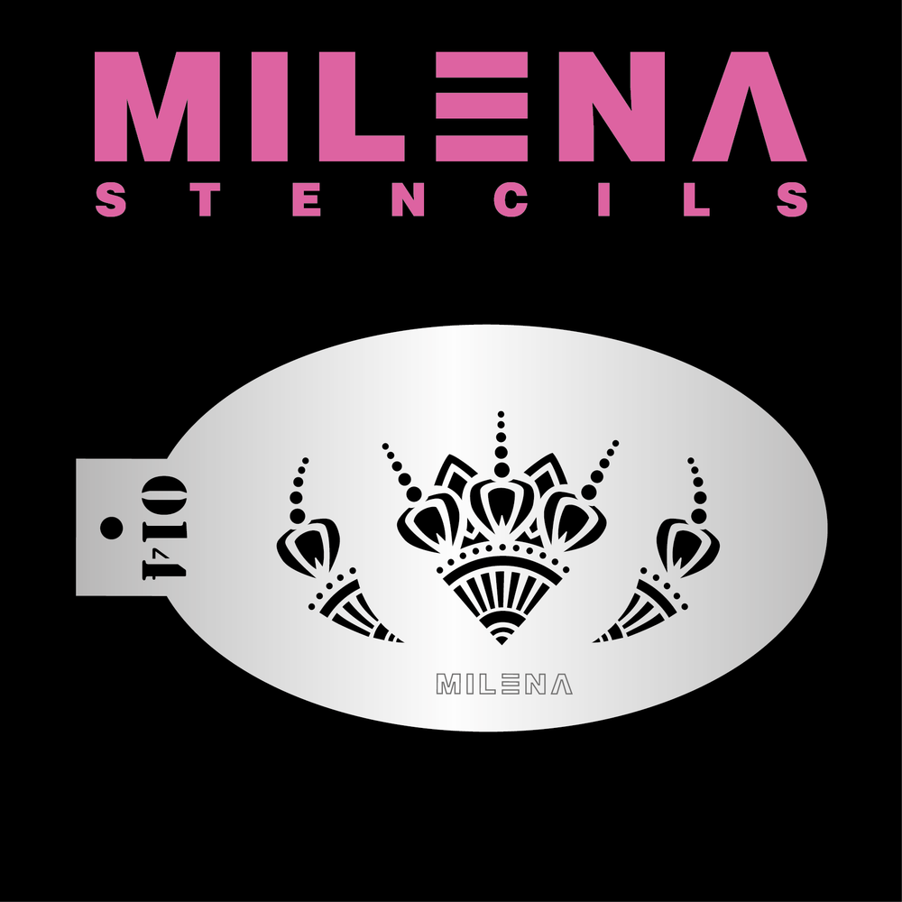 Трафарет Milena 014