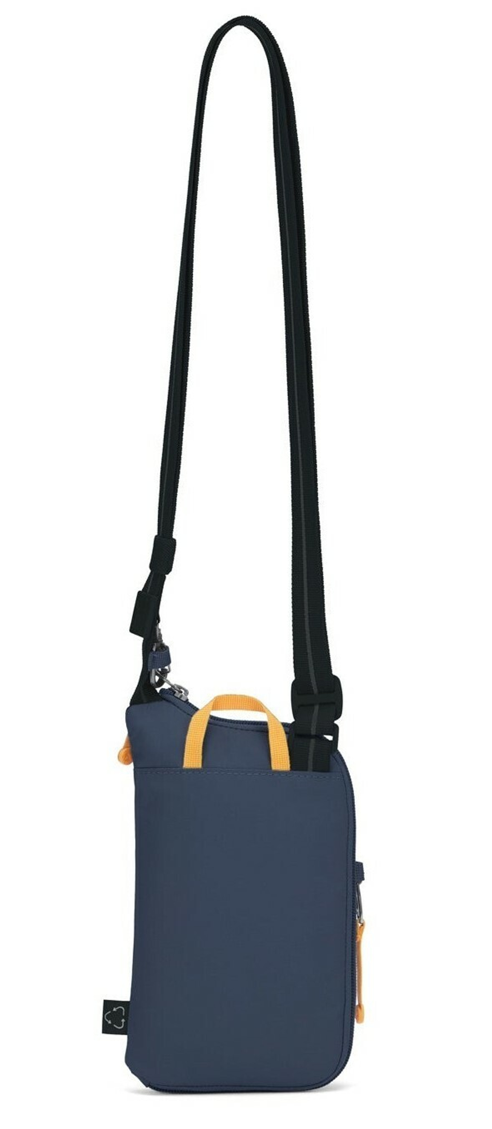 Сумка антивор Pacsafe GO Tech Crossbody, синий, 0,2 л.