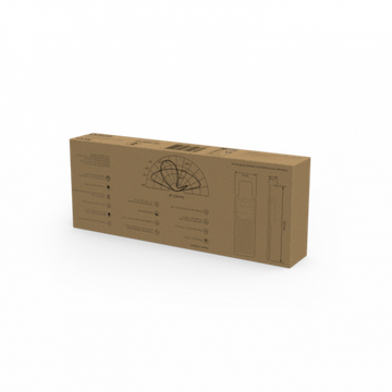 Уличный светильник на столб КСС "Ш" 100Вт 3000К 629534100 черный Avenue Gauss