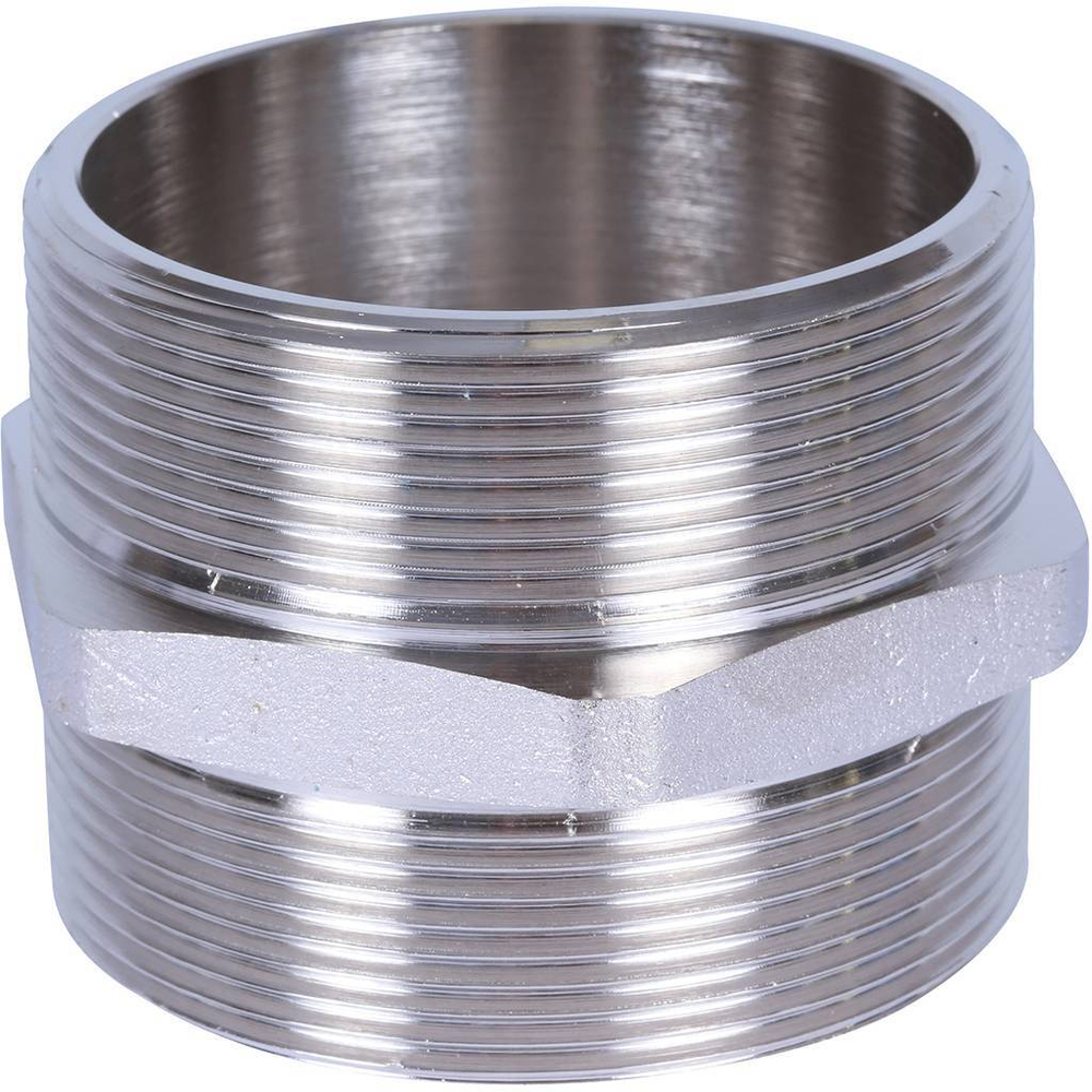 Ниппель STOUT никелированный 2 1/2" НР/НР