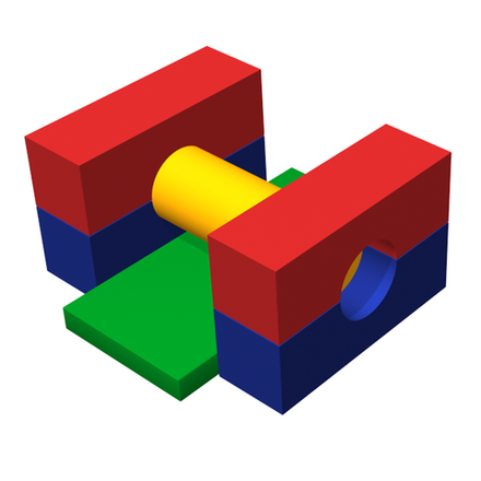 Мягкий спортивный модуль «Преграда»