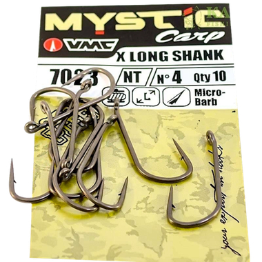 Крючок VMC 7023 NT Карп № 6  10шт Тефлон