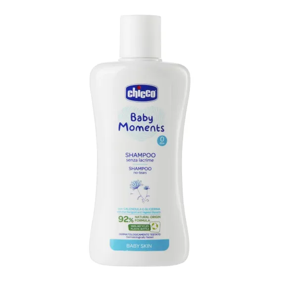 Шампунь детский Chicco Baby Moments с календулой, 200 мл