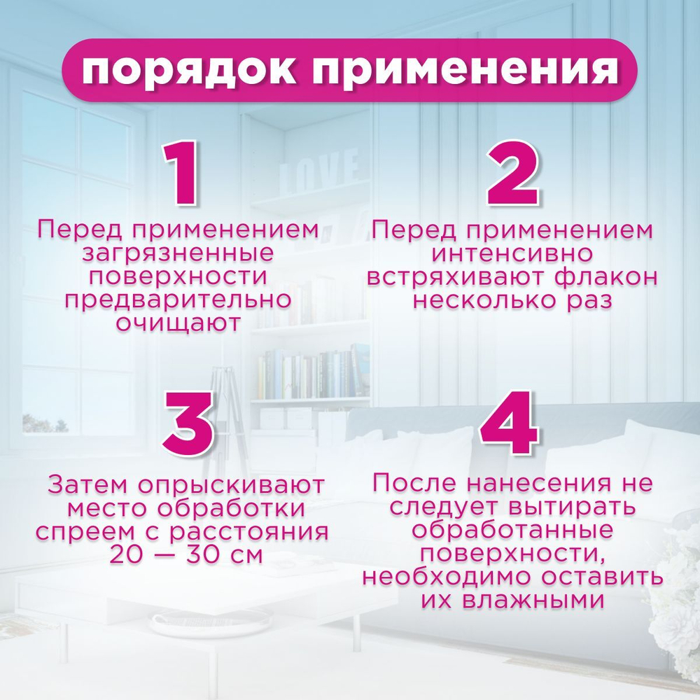 Спрей Brizberry ( Apicenna ) Ликвидатор пятен, меток и запаха для собак, 500 мл