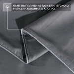 Наволочки 50х70 2 шт Сатин однотонный Элитный 100% египетский хлопок NE01457