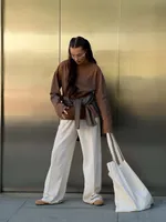 Лонгслив Parfet Basic коричневый