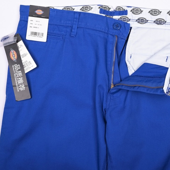 Классические чиносы от Dickies синего цвета, XL (36x32)