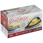 Утюг  Energy EN-349 (2200 Вт, пар,спрей,пар. удар, самооч,тефлоновая подошва)