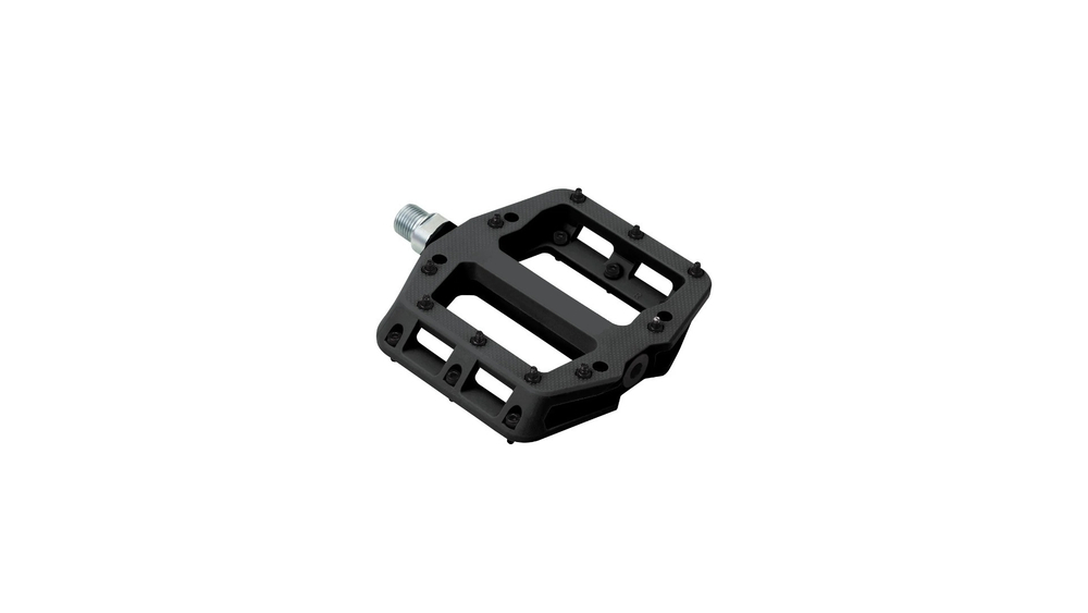 Педали EVOLUTION PLATFORM нейлоновые, 114x101мм, резьба 9/16", со сменными шипами, 3 промпод.