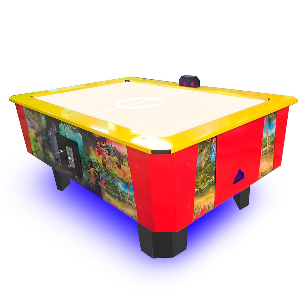 Детский аэрохоккей (180х110х75 см) с подсветкой пола