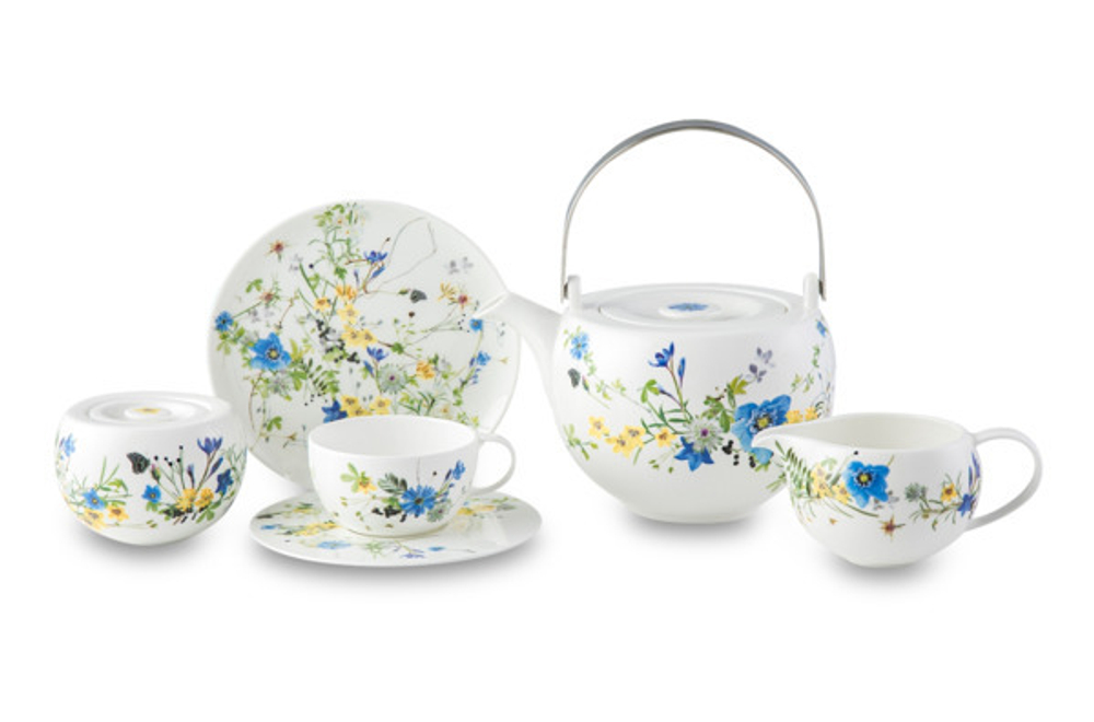 Сервиз чайный 21 предмет на 6 персон Rosenthal Альпийские цветы