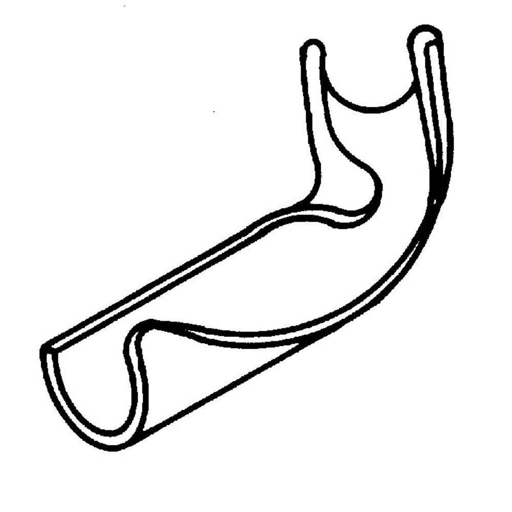 Фиксатор поворота трубы REHAU 32/45°, без колец (оцинкованная сталь) (12686441001)