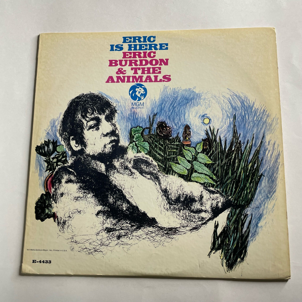 Винтажная виниловая пластинка LP Eric Burdon The Animals Eric Is Here (США 1967)