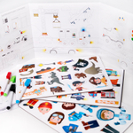 Набор магнитов для мальчиков