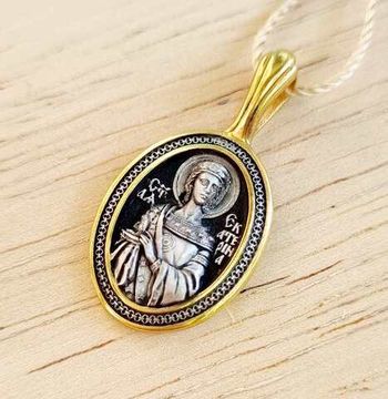 Великомученица Екатерина. Образок