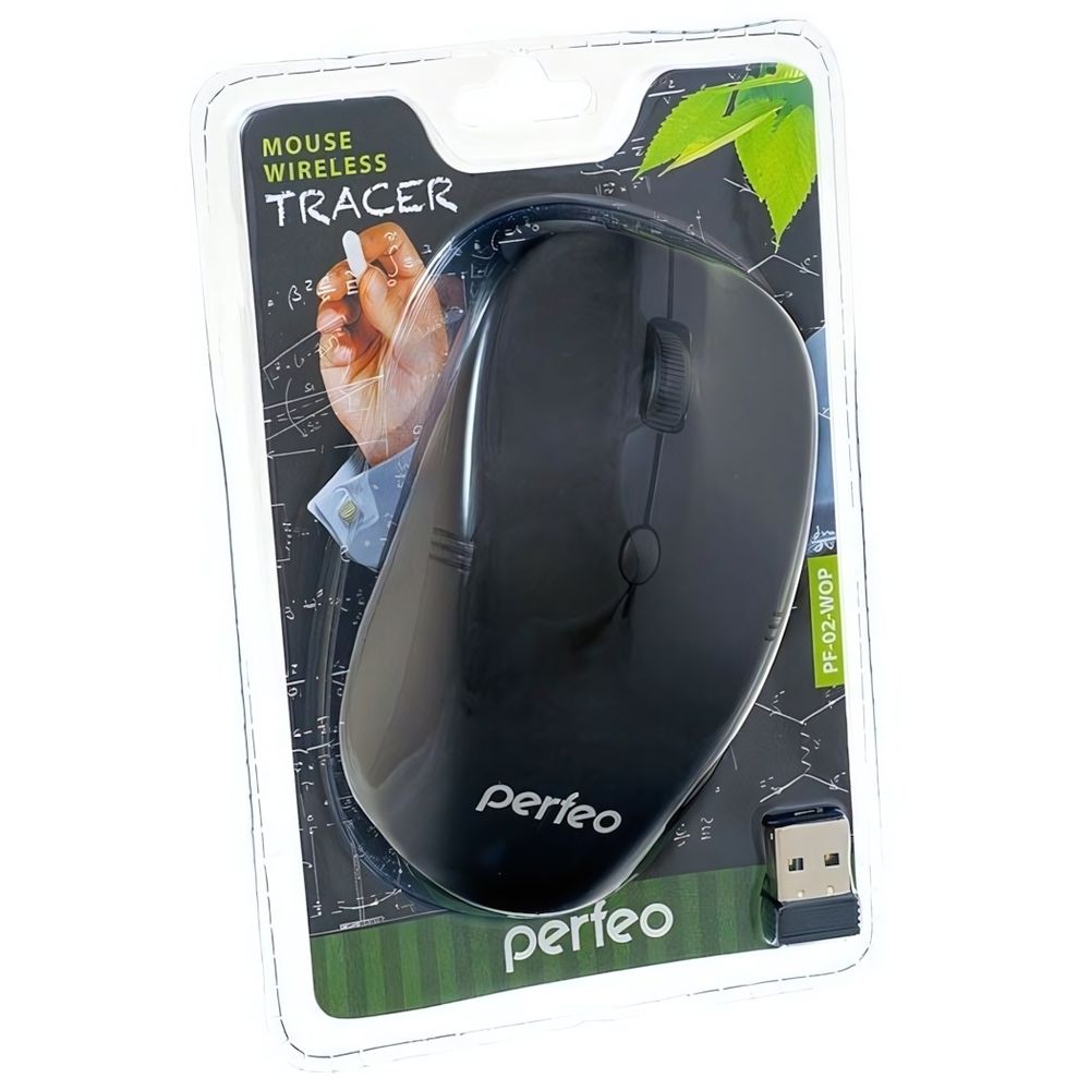 Мышь беспроводная Perfeo TRACER Black
