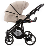 Детская коляска Adamex Lanti Deluxe 3 в 1 LN-SA7 (СВ.БЕЖ.КОЖА)