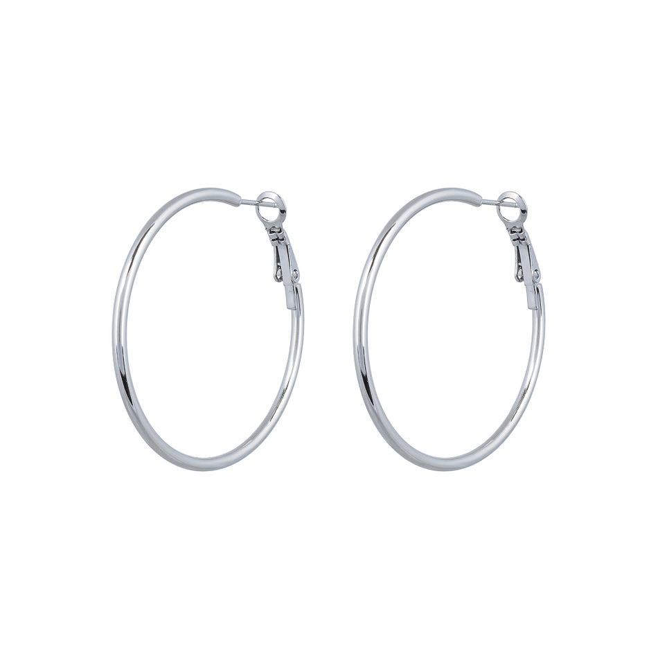 Серьги Fiore Luna Кольцо 40 мм AWE2950-S-2-40mm