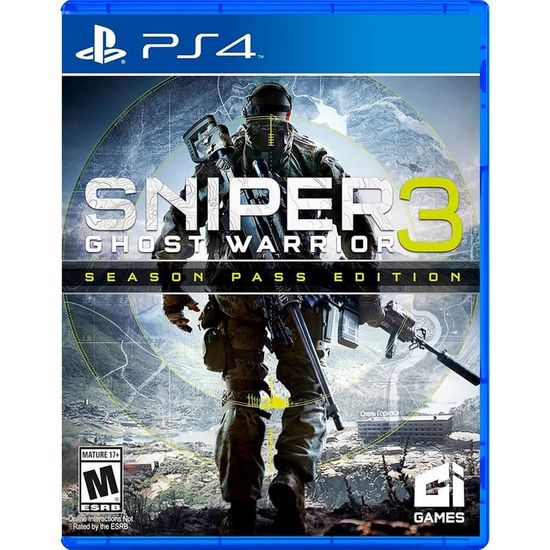 PS4 Sniper Ghost Warrior 3 (Б/У, Русские субтитры, CUSA-04854)