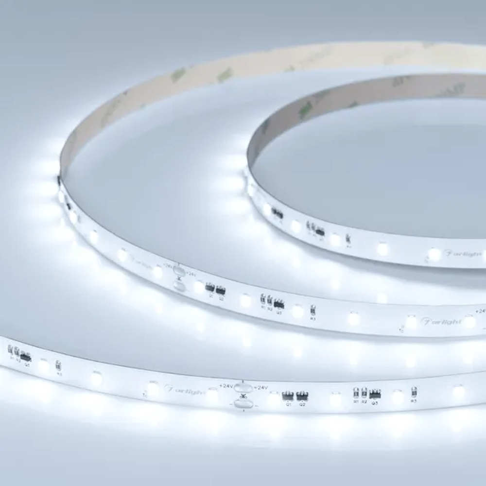 Светодиодная лента IC-A60-10mm 24V White6000 (4.8 W/m, IP20, 2835, 20m) (Arlight, 4.8 Вт/м, IP20) 040666