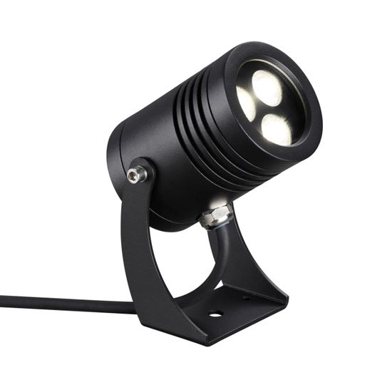 6648/6WA NATURE ODL24 000 черный/металл Фасадный поворотный светильник на 360° IP67 LED CREE 6W 4000K 30° AC85-265V STIMA