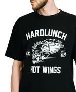 Футболка Hardlunch оверсайз Hot wings черная