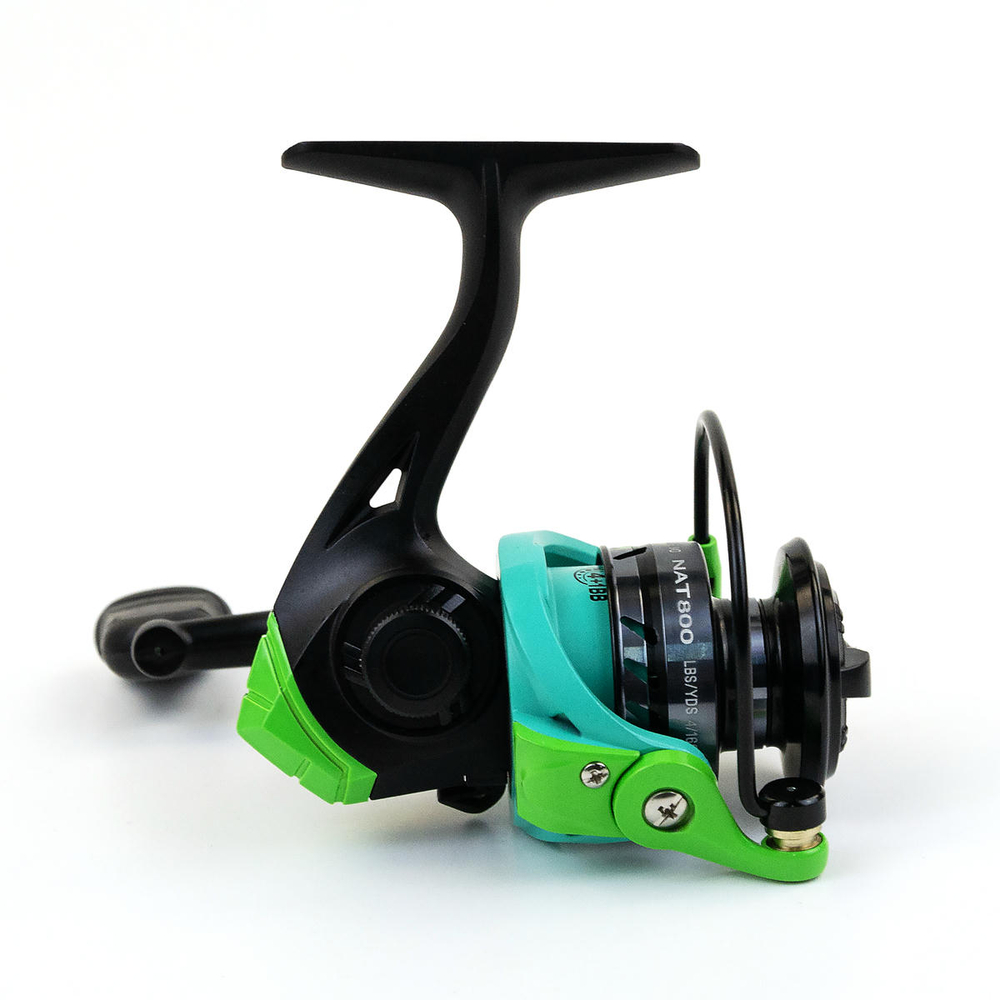 Безынерционная катушка 800 Kaida Nature (4+1BB, мет.шпуля)