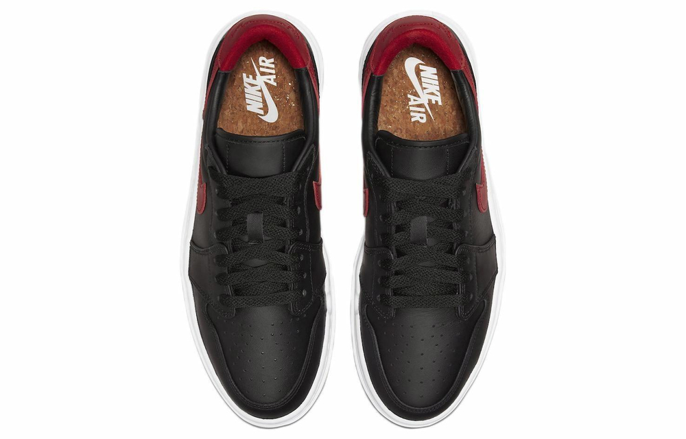 Кроссовки Jordan Air Jordan 1 Elevate Low "Blackred" (Женская размерная сетка)