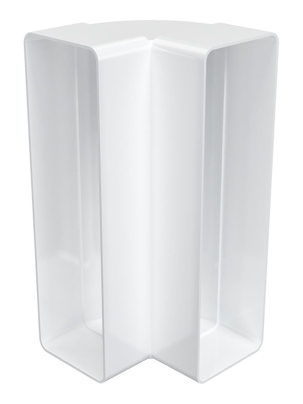 Колено КВП 60х204 вертикальное пластик ERA