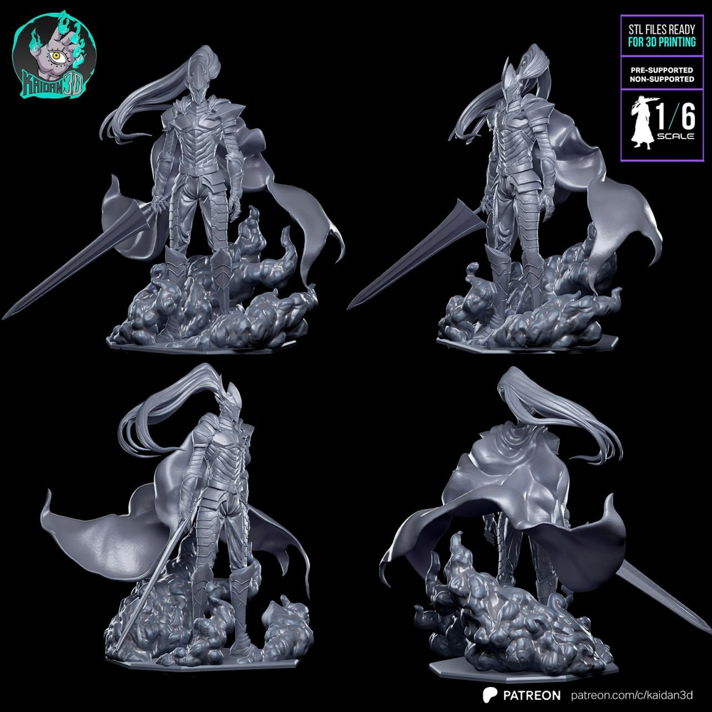 Игрис Поднятие уровня в одиночку Фигурка Igris Igrit Solo Leveling