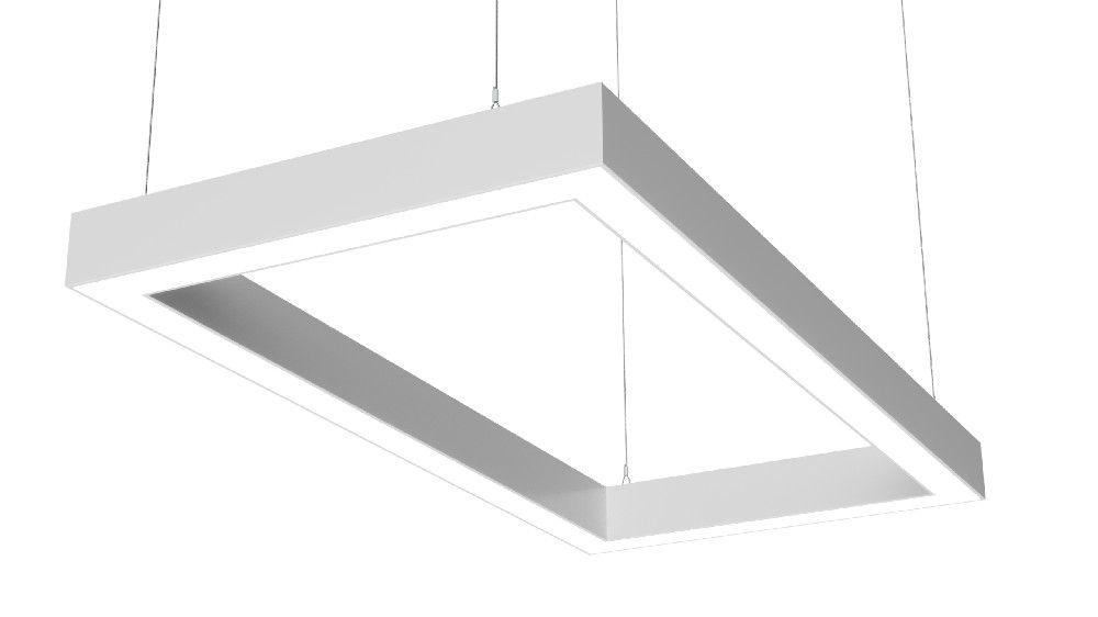 Прямоугольный подвесной светильник FS-TG 40Вт 4000Лм IP20 1500х180х80