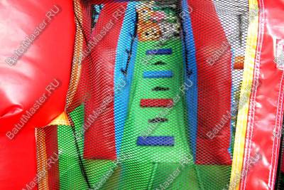 Коммерческий надувной батут "Звериный мир" 7*5*4 м