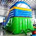 Коммерческий надувной батут "Жонглирующий клоун" 7*3.5*4.5 м