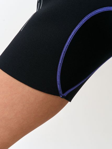 Гидрокостюм Sargan Nero 2.0 Shorty Pro lady 2 мм черно-сиреневый