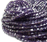 БВ031НН3 Хрустальные бусины квадратные, цвет: фиолетовый, размер 3 мм, кол-во: 63-65 шт.